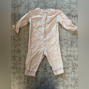 Zara Blush Pink Baby Jumpsuit